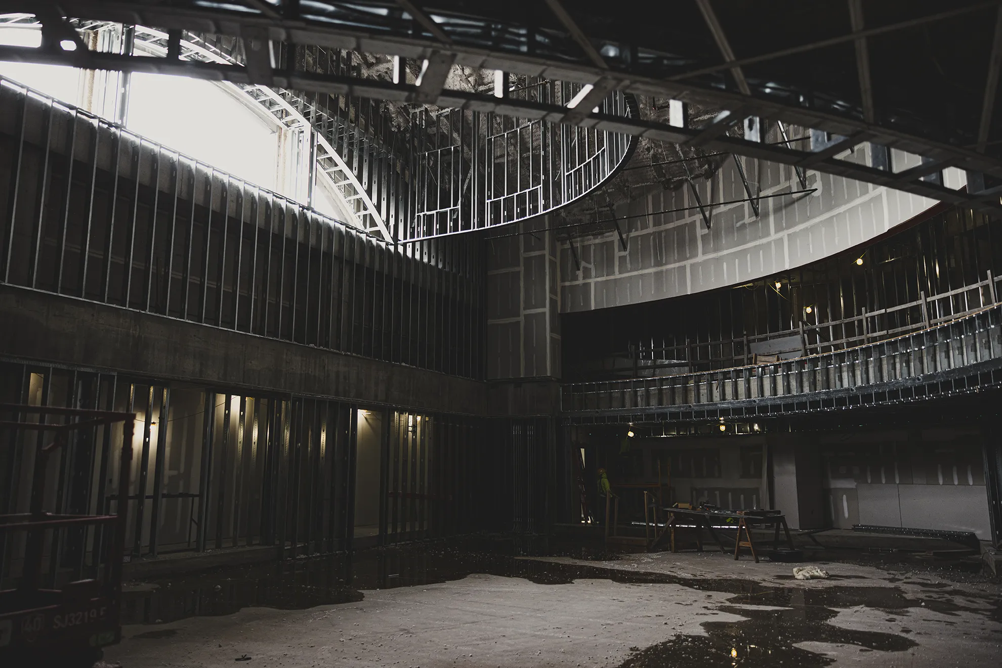 Construction film work